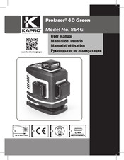 Kapro Prolaser 4D 864G User Manual