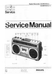 Philips 22AR510/00 Service Manual