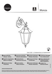 Inspire G02052 WH Assembly, Use, Maintenance Manual