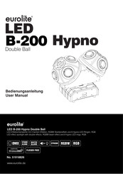 EuroLite LED B-200 Hypno User Manual