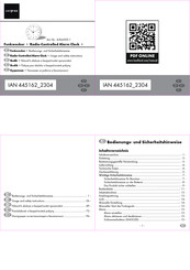 Liv&Bo 4-KL6503-1 Usage And Safety Instructions