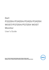 Dell P2225Hf User Manual