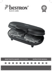 Bestron BLACK LABEL ADWM1000BL Instruction Manual