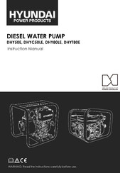 Hyundai power products DHYC50LE Instruction Manual