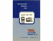 Eico 249 Instruction Manual