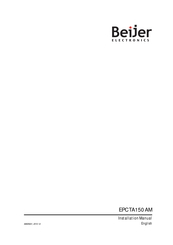 Beijer Electronics EPC TA150 AM Installation Manual