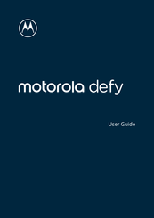 Motorola DEFY User Manual
