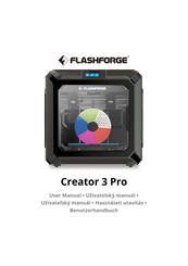 Flashforge Creator 3 Pro User Manual