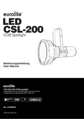 EuroLite LED CSL-200 User Manual