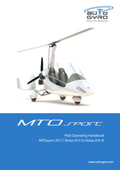 AUTO GYRO Rotax 916 IS Pilot Operating Handbook