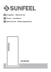 SUNFEEL CGS1857SB User Manual