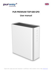 purway Crystal Group PUR PREMIUM TOP 600 GPD User Manual