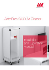 AAF AstroPure 2000 Installation And Operation Manual