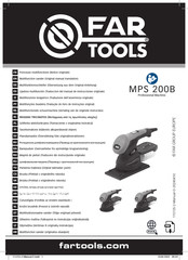 Far Tools MPS 200B Original Manual Translation