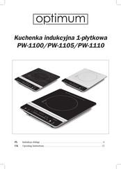 Optimum PW-1105 Operating Instructions Manual