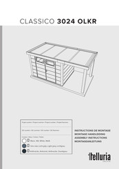 telluria CLASSICO 3024 OLKR Assembly Instructions Manual