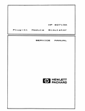 HP 82713A Service Manual