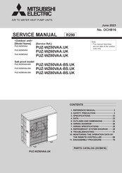 Mitsubishi Electric PUZ-WZ50VAA Service Manual