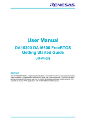 Renesas DA16200 PMOD User Manual