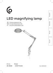 Clas Ohlson 36-8936 Instruction Manual