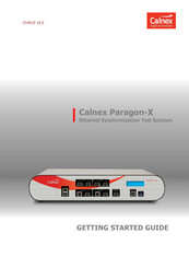 Calnex Paragon-X Getting Started Manual