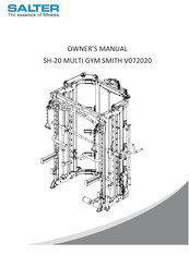 Salter MULTI GYM SMITH V072020 SH-20 Owner's Manual