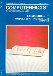 Sams COMPUTERFACTS COMMODORE 64/C Instruction Manual