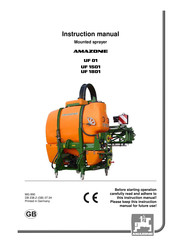 Amazone UF 1501 Instruction Manual