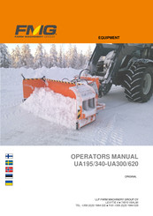 FMG UA300/620 Operator's Manual