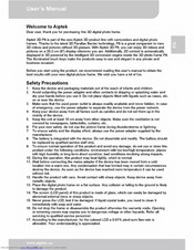 AIPTEK P8 User Manual