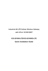Planet ICG-2510W-LTE-US Quick Installation Manual