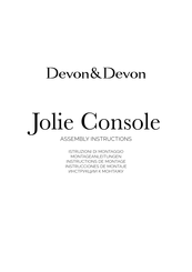 Devon & Devon Jolie Console Assembly Instructions Manual