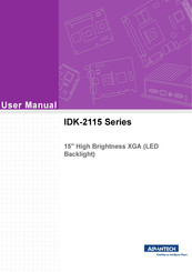 Advantech IDK-2115 Series User Manual