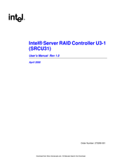 Intel SRCU31 User Manual