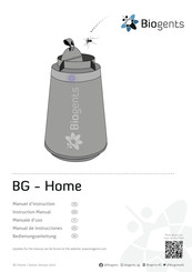 Biogents BG-Home Instruction Manual