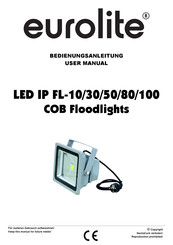 EuroLite LED IP FL-80 User Manual