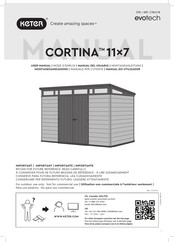 Keter evotech CORTINA 11x7 User Manual