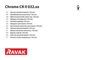 RAVAK Chrome CR II 032 Series Manual