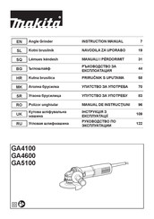 Makita GA4100 Instruction Manual