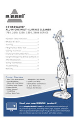 Bissell CROSSWAVE 3888 Series Manual