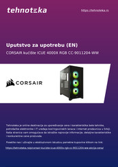 Corsair CC-9011204-WW Instructions Manual