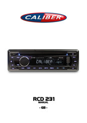 Caliber RCD 231 Manual
