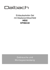 Dalbach HE02 KFH60-02 Manual