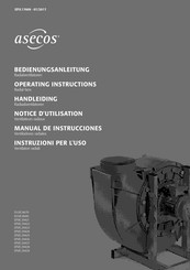 asecos EP.VE.29422 Operating Instructions Manual
