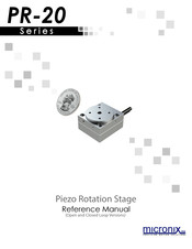Micronix PR-20 Series Reference Manual