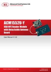 Advanced Card Systems ACM1552U-Y User Manual