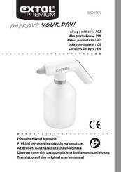 EXTOL PREMIUM 8891501 Original User Manual