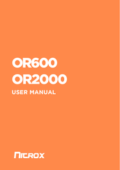 Nitrox OR2000 User Manual