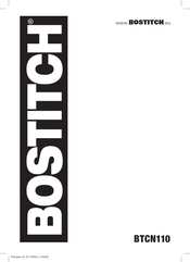 Bostitch BTCN110 Original Instructions Manual