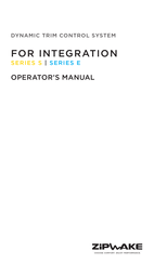 zipwake E Series Operator's Manual